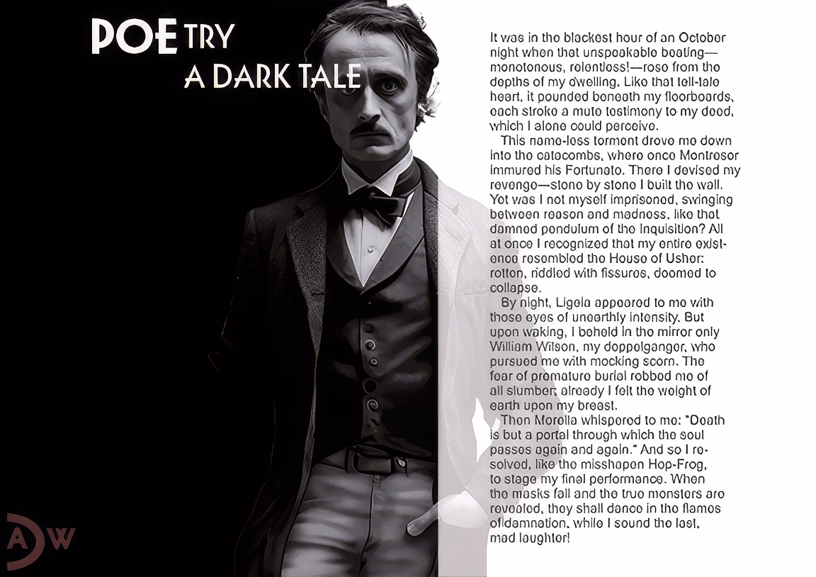 Poe try A Dark Tale